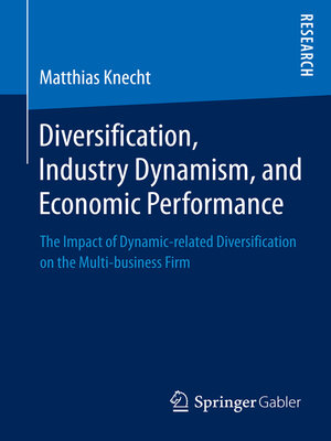 cover image of Diversification, Industry Dynamism, and Economic Performance